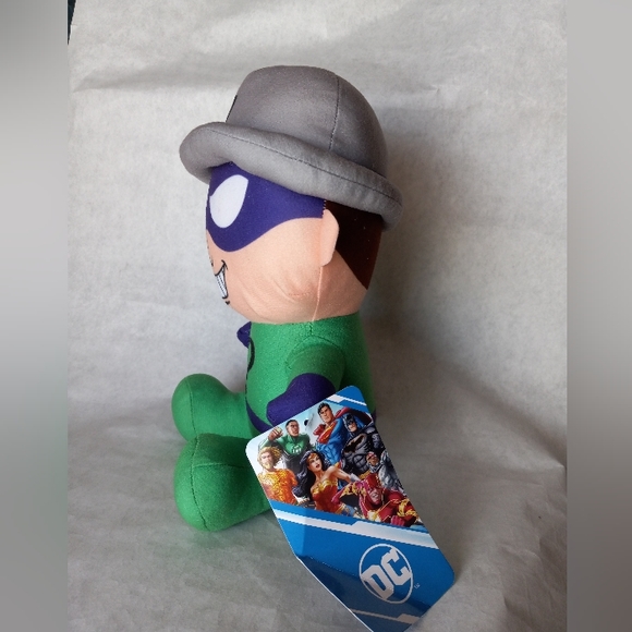 DC Comics Justice League "The Riddler" 9 Inch Plush Doll - Picture 2 of 8